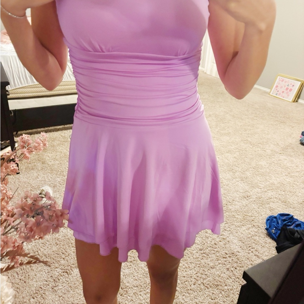 Lavender Sleeveless Dress
